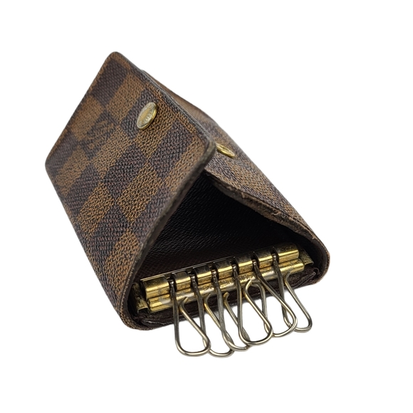 Louis Vuitton Damier Ebene Key Holder Wallet - Picture 4 of 7